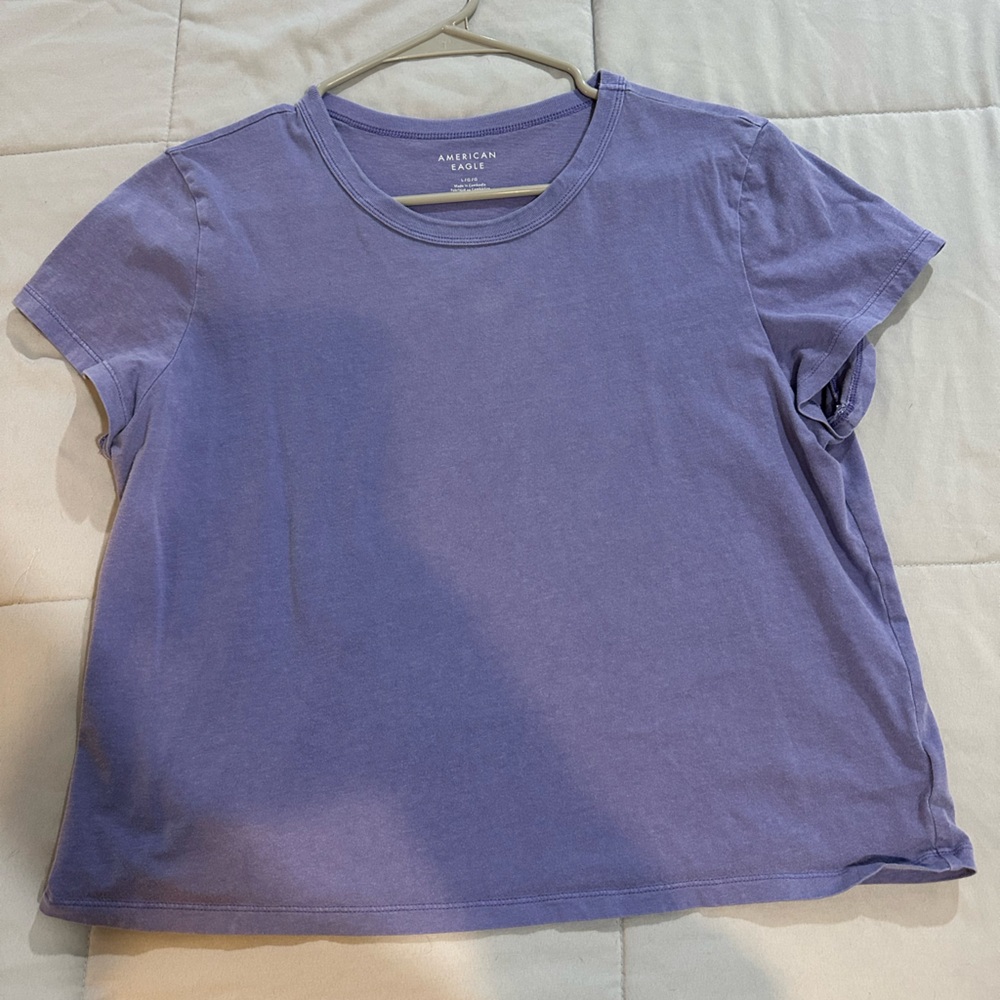 American Eagle Outfitters Purple Women's Top